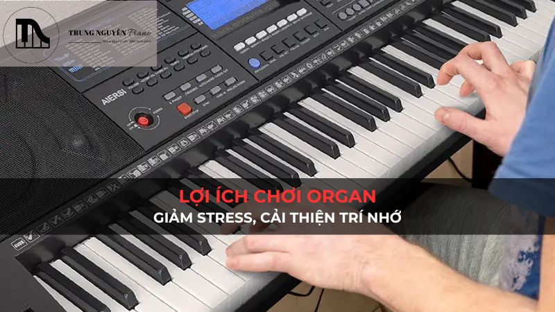 Lợi ích chơi organ giảm stress, cải thiện trí nhớ