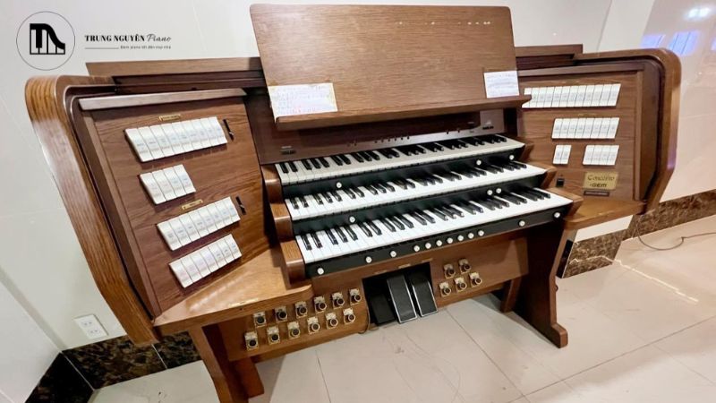 Đàn organ nổi bật như một nhạc cụ chủ đạo, mang trong mình khả năng tạo ra những âm thanh uy nghi, hùng tráng và sâu lắng.