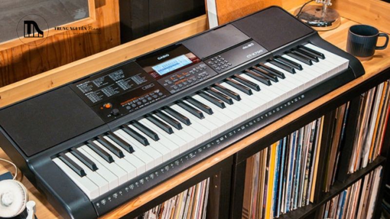 Thiết kế Casiotone hiện đại, 61 phím phím cảm ứng, nguồn âm AiX (hoặc AiX Lite)