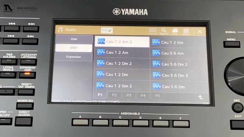 Cách ghi âm đàn Organ - Chức năng Recording chi tiết 4 Lưu trữ lại bản ghi của bạn vào USB