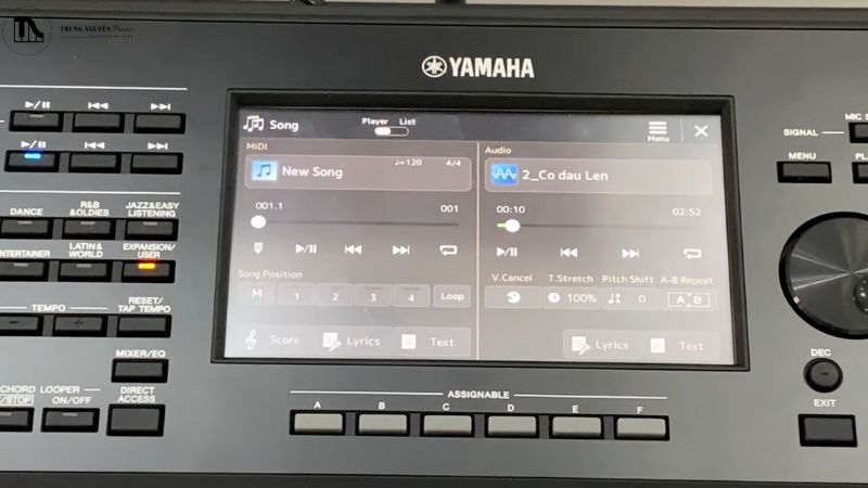 Cách ghi âm đàn Organ - Chức năng Recording chi tiết 6 File Midi và Audio