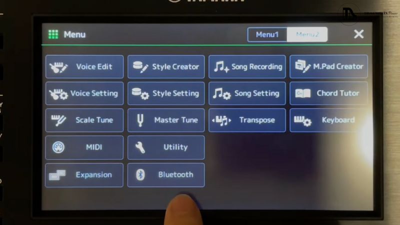 Cách ghi âm đàn Organ - Chức năng Recording chi tiết 5 Bạn có thể xuất file từ đàn qua Bluetooth