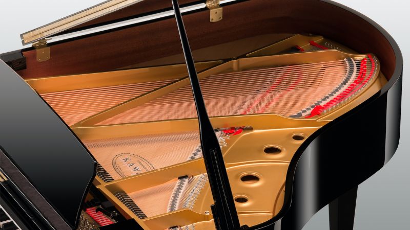 Bảng cộng hưởng của đàn Kawai GL-30