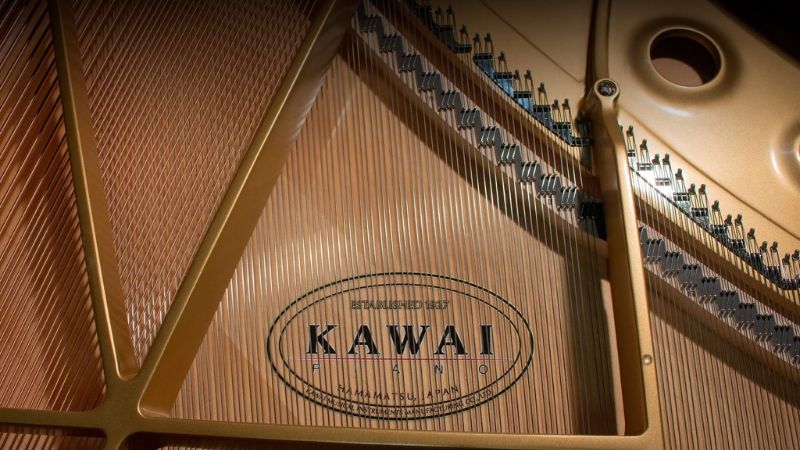 Bảng cộng hưởng của đàn Kawai GX-2