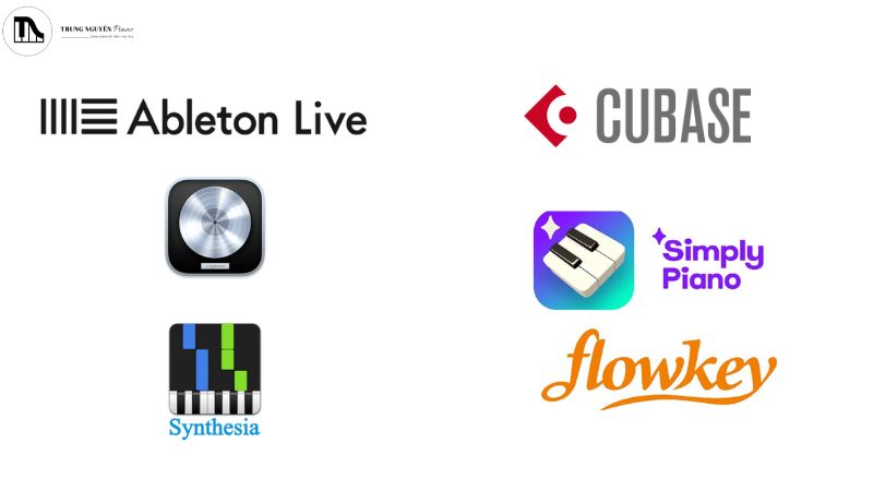 Các phần mềm âm nhạc phổ biến sử dụng sau khi kết nối organ với máy tính