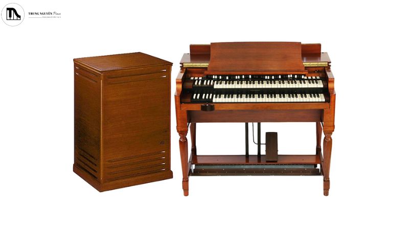 Đàn Hammond B3 và một chiếc loa Leslie