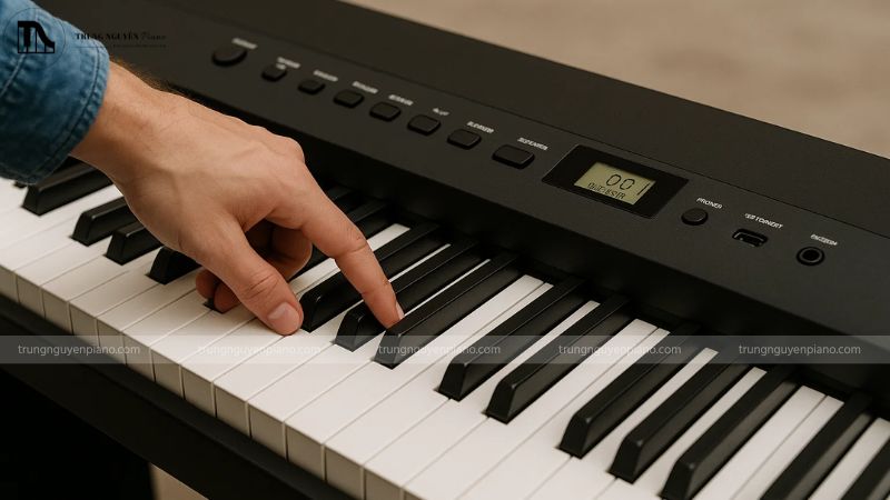 Hãy kiểm tra bàn phím piano điện cũ