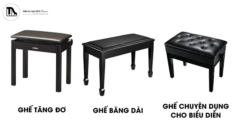 Các phụ kiện piano không thể thiếu là gì? Hướng dẫn chọn phụ kiện piano chuẩn 3 Ghế đàn phụ kiện piano