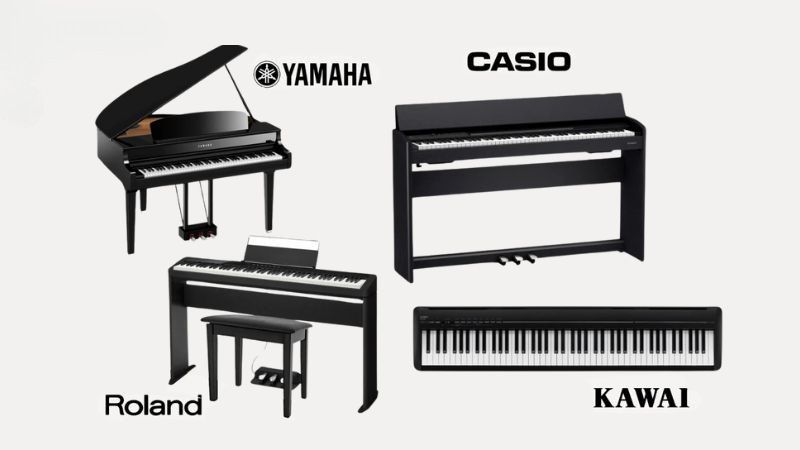 Các thương hiệu piano điện uy tín hàng đầu