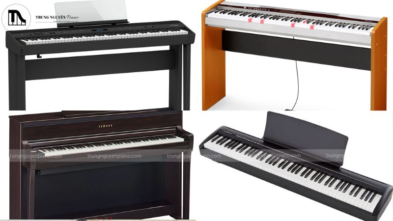 Một số thương hiệu piano điện phổ biến