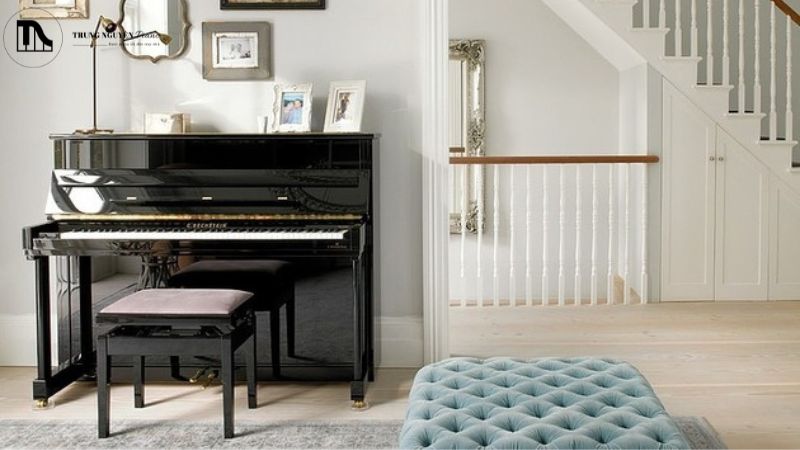 Cách đặt piano trong phòng khách: Tối ưu vị trí, âm thanh, không gian 1 Lý do vị trí đặt đàn piano phòng khách quan trọng