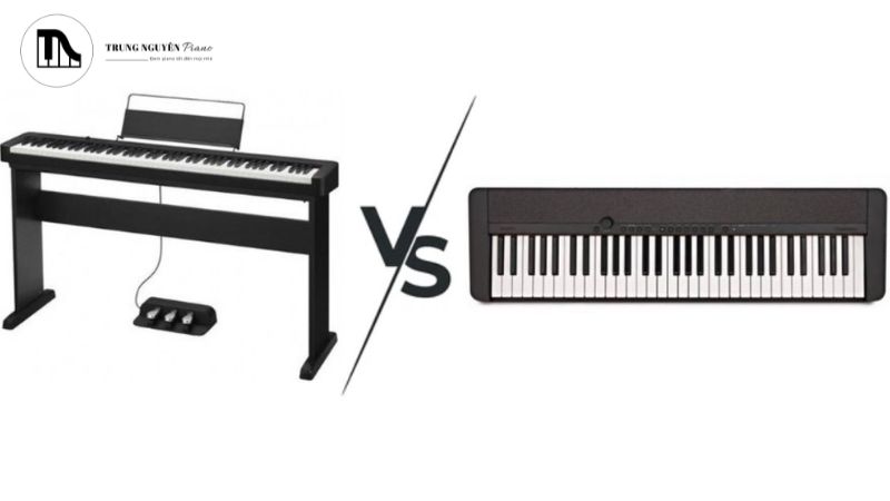 Phân biệt piano điện với piano cơ và organ