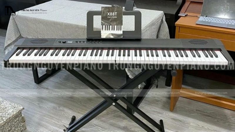 Trải nghiệm gõ chân thật với 88 phím cảm ứng lực