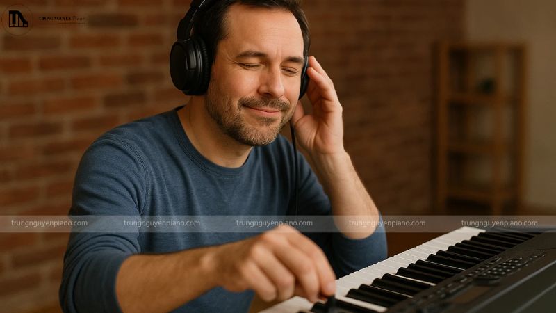 Hướng dẫn Transpose đàn organ - Chỉnh tông chuẩn cho người mới 6 Hãy lắng nghe âm thanh từ đàn organ sau khi điều chỉnh