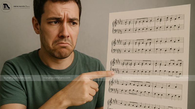 Hướng dẫn Transpose đàn organ - Chỉnh tông chuẩn cho người mới 7 Người mới tập có thể đọc nốt và bấm hợp âm trở nên dễ dàng hơn