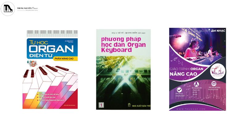 Một vài cuốn sách giáo trình tự học đàn organ
