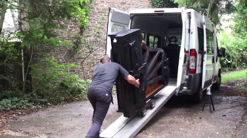 Vận chuyển đàn Grand Piano bằng xe 