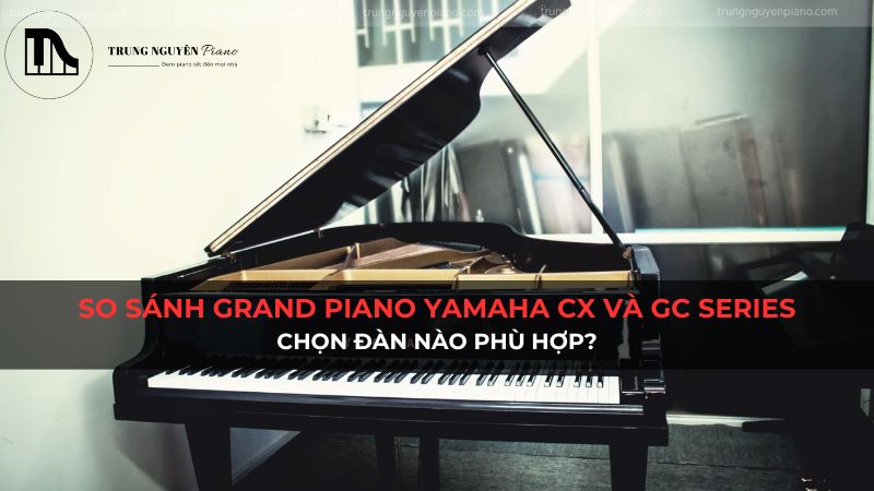 So sánh grand piano Yamaha CX series và GC series: Chọn đàn nào phù hợp?