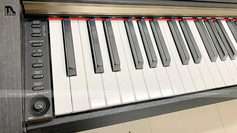 Đánh giá đàn piano điện Yamaha YDP-161: Có nên mua không? 8 Bảng điều khiển với các nút chức năng của đàn piano điện Yamaha YDP-161