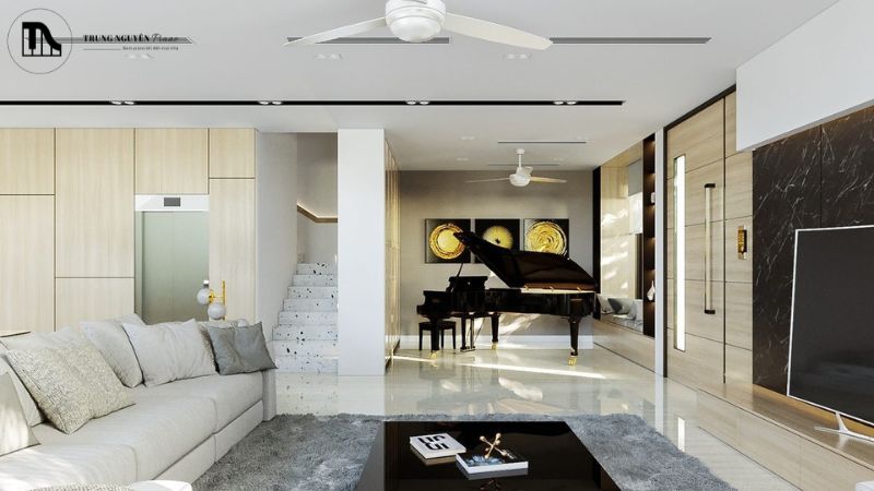 Cách đặt piano trong phòng khách: Tối ưu vị trí, âm thanh, không gian 6 Cách đặt piano theo phong thủy
