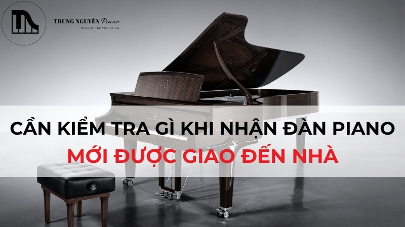 Cần kiểm tra gì khi nhận đàn Piano mới được giao đến nhà: Checklist