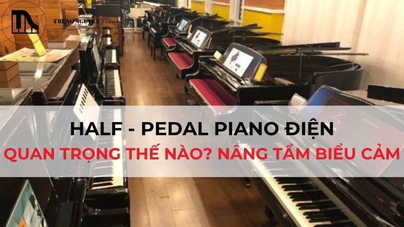 Half-Pedal Piano Điện Quan Trọng Thế Nào? Nâng Tầm Biểu Cảm