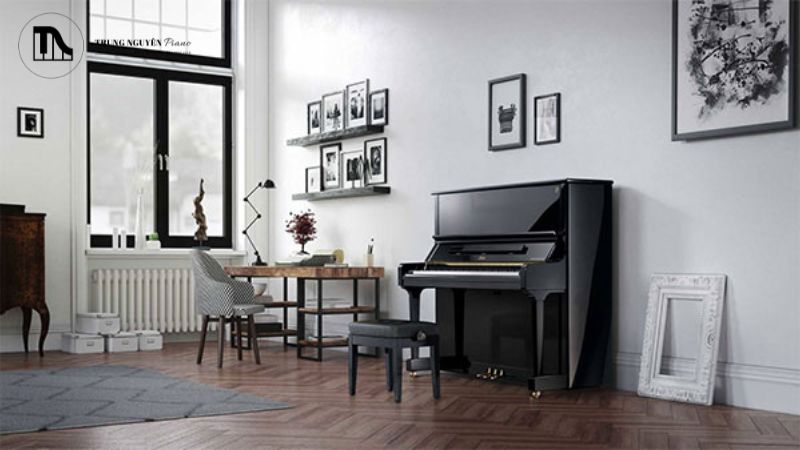 Soundboard (bảng cộng hưởng âm thanh) không nên có những vết nứt lớn ảnh hưởng đến kết cấu