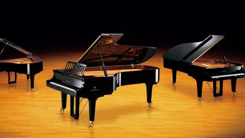  Concert Grand thường có chiều dài từ 2.75m (9 feet) trở lên