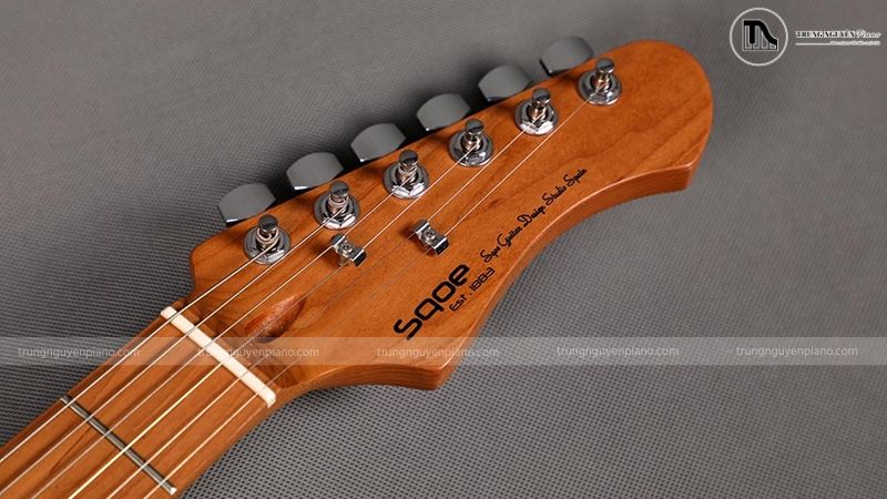 Tìm hiểu cấu tạo của một cây Guitar Điện chi tiết 4 Bộ phận Đầu đàn (Headstock) của guitar điện