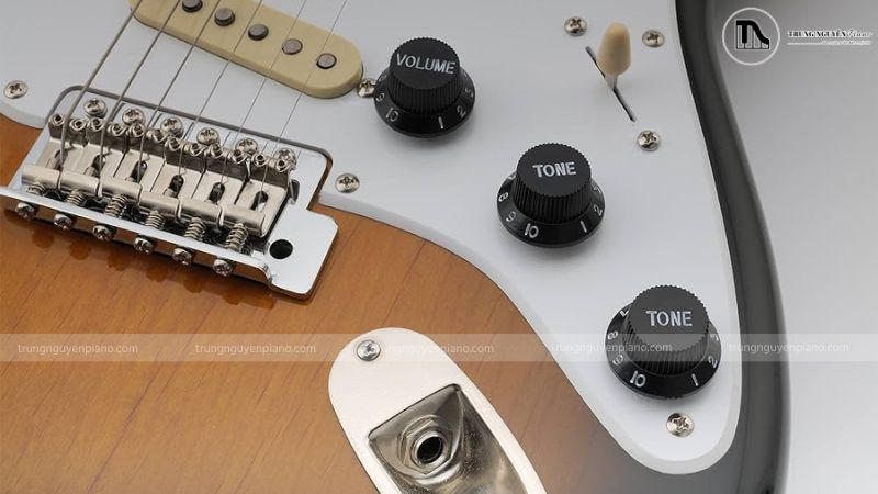 Tìm hiểu cấu tạo của một cây Guitar Điện chi tiết 7 Bộ điều khiển của guitar điện