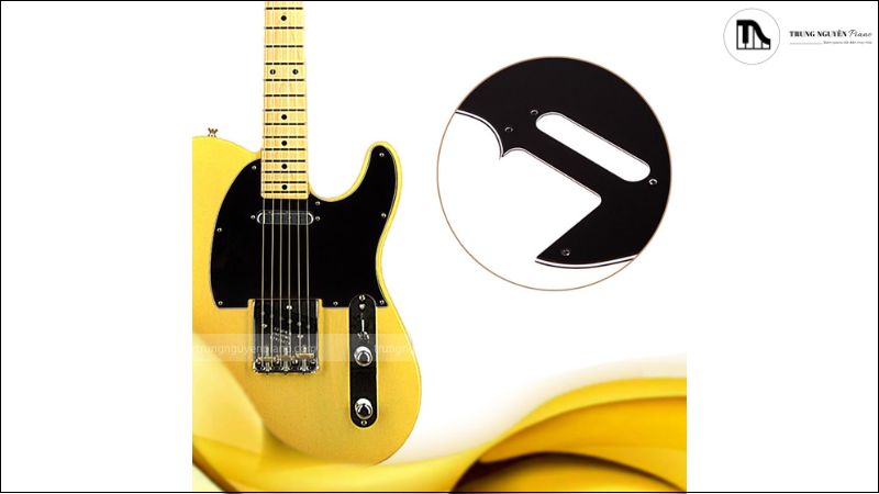 Tìm hiểu cấu tạo của một cây Guitar Điện chi tiết 11 Tấm bảo vệ mặt đàn (Pickguard) của guitar điện