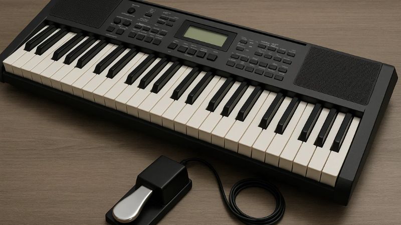 Pedal sustain giúp tăng tính biểu cảm cho các đoạn nhạc trữ tình