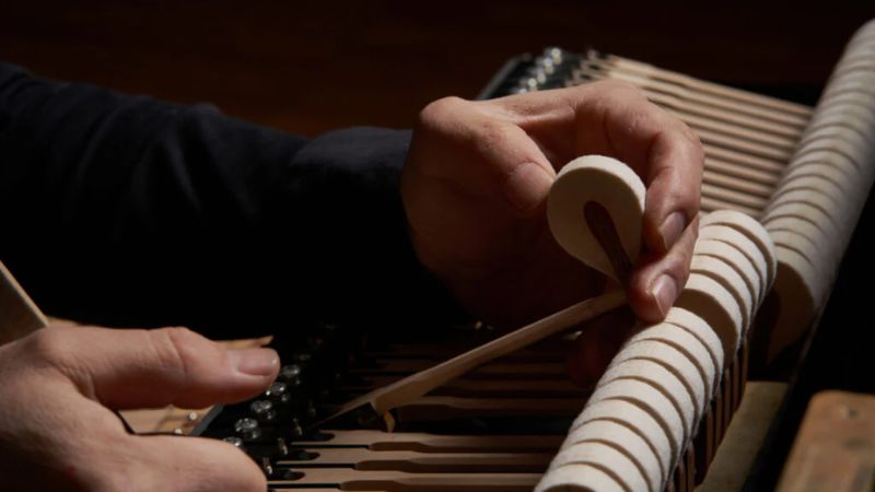 Búa đàn Shiko Seion với lớp nỉ len cừu