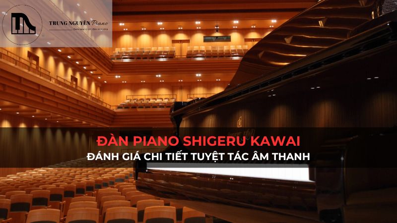 Đàn piano Shigeru Kawai: Đánh giá chi tiết tuyệt tác âm thanh