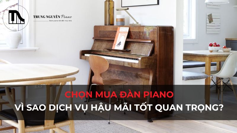 Vì sao dịch vụ hậu mãi đàn Piano tốt cực quan trọng?