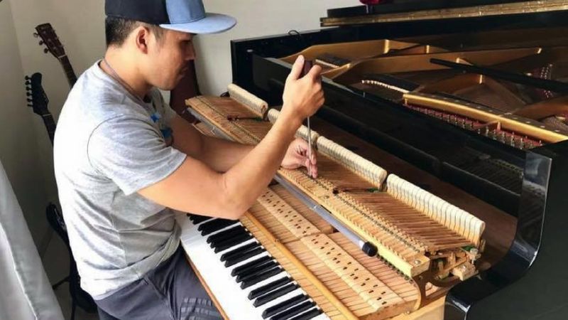 Cần bảo trì định kỳ piano cũ để đảm bảo chất lượng âm thanh