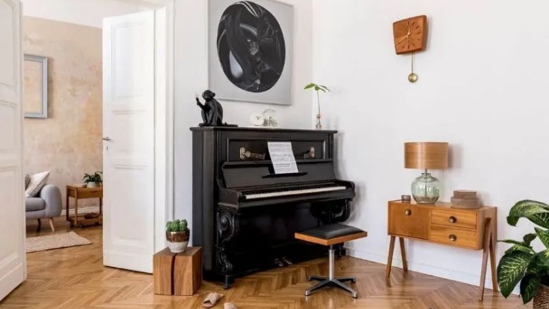 Tư vấn lắp đặt đàn piano tại nhà dựa trên diện tích phòng