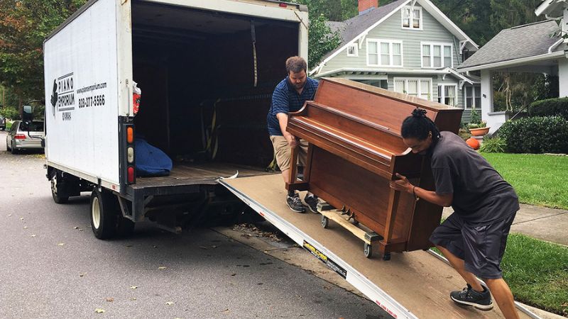 Thiết bị chuyên dụng giúp đảm bảo an toàn khi di chuyển đàn piano