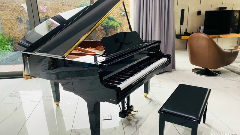 Bảng cộng hưởng âm thanh (Soundboard) là tấm gỗ lớn nằm dưới dây đàn