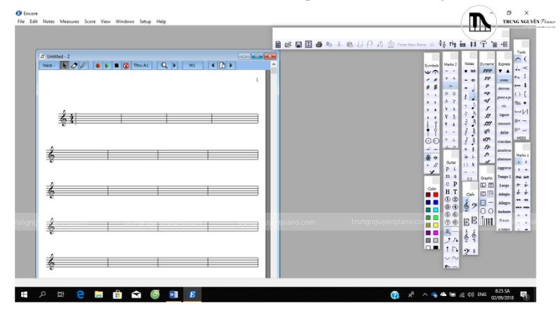 Cách dùng phần mềm chép nhạc: Sibelius, Finale, Musescore 4 Nhập nốt nhạc và ký hiệu nhạc lý bằng bàn phím MIDI