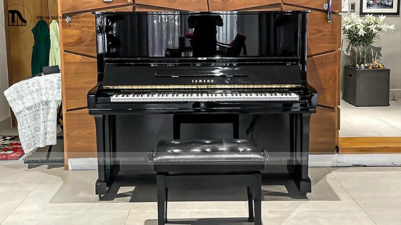 Đàn piano cơ Yamaha U3H cũ đã được tân trang kỹ lưỡng