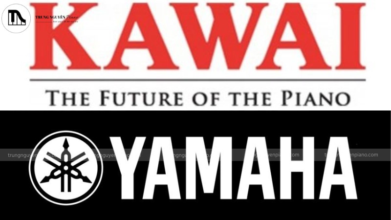 Tại sao Piano Điện cao cấp lại có giá ngang Piano Cơ? 8 Logo của các thương hiệu piano nổi tiếng Yamaha, Kawai