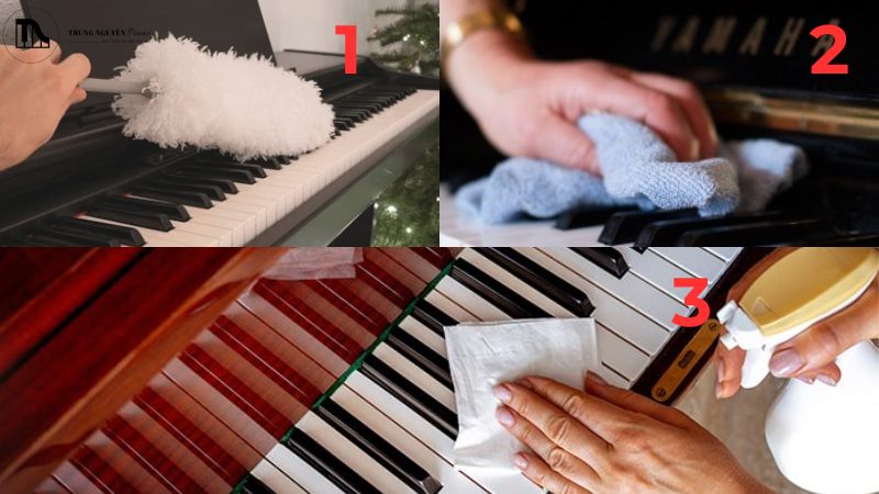 Các bước giúp bạn làm sạch đàn piano một cách an toàn