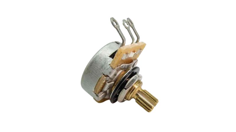 Biến trở pot bị oxy hóa sẽ khiến âm thanh guitar bị tối