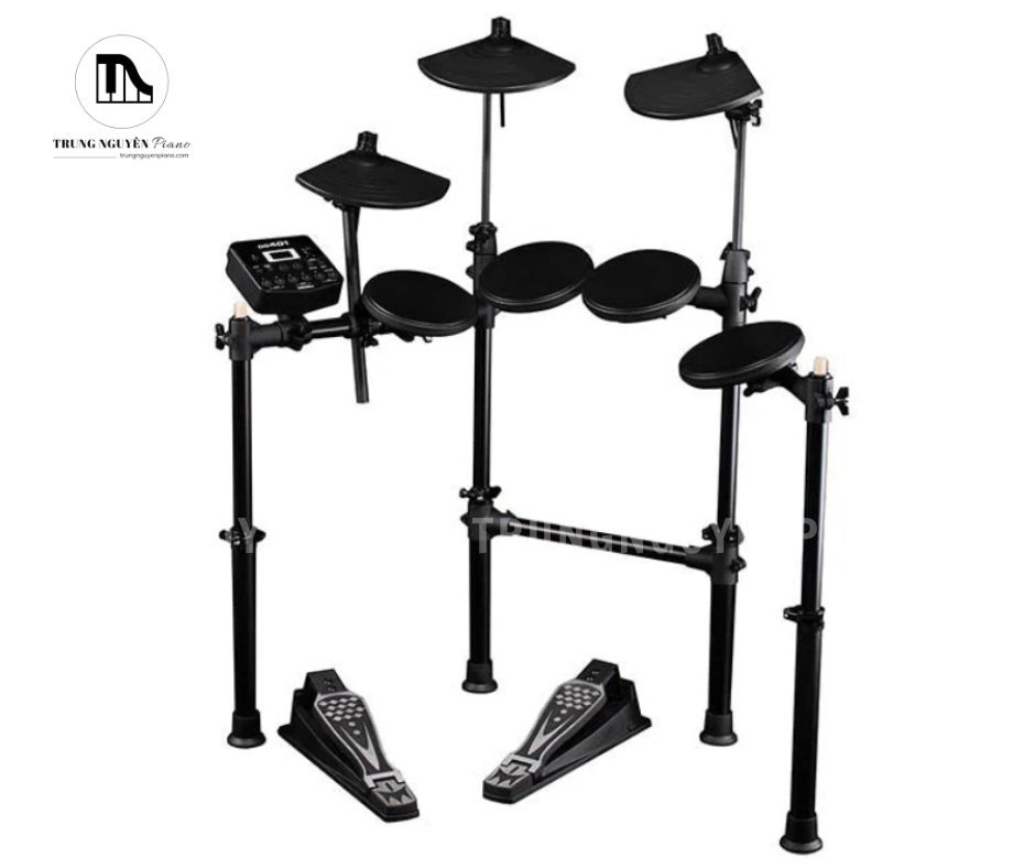 Trống Điện MEDELI DD401 có thiết kế thông minh có thể gập lại, giúp tiết kiệm không gian tối đa