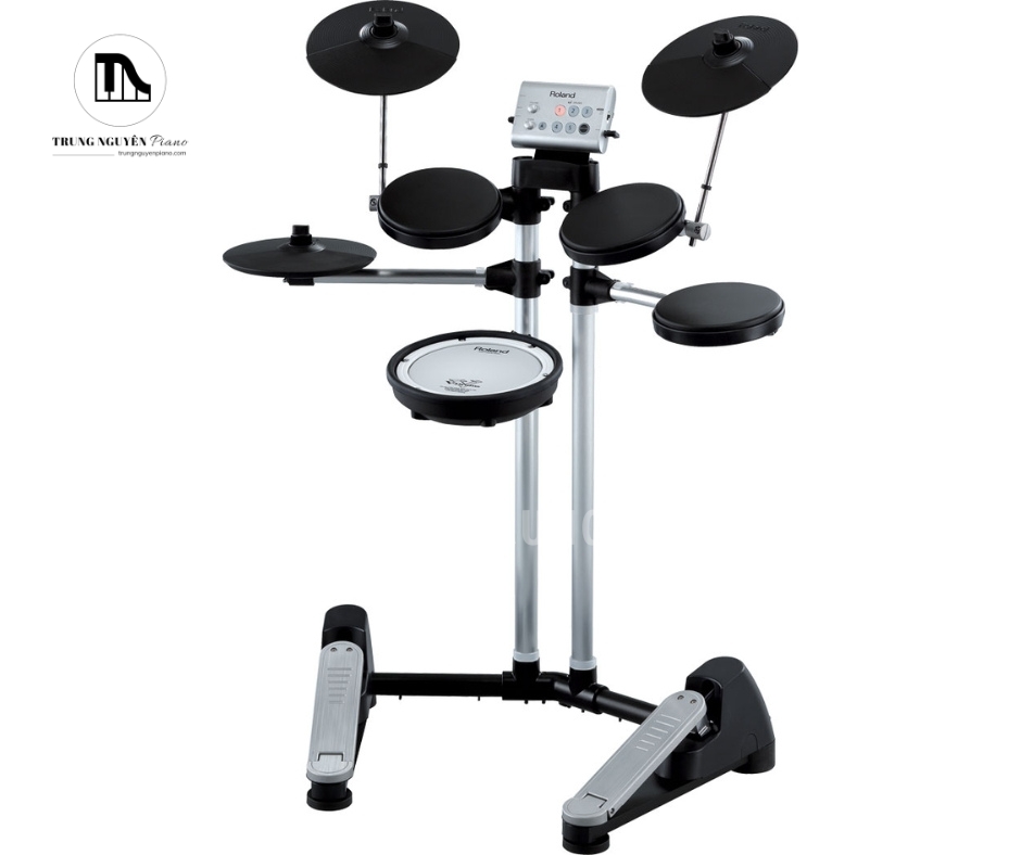 Trống Điện ROLAND HD1 mang trong mình sức mạnh từ công nghệ âm thanh V-Drums trứ danh của Roland