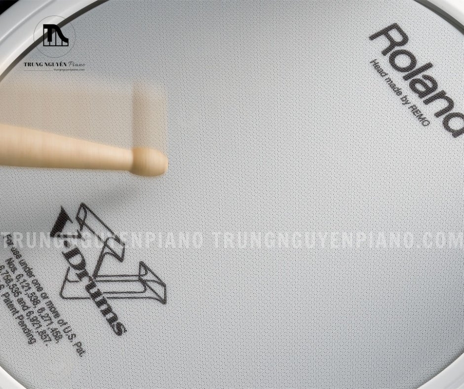 Trống Điện ROLAND HD3 mang lại cảm giác chơi chân thực, độ nảy tự nhiên