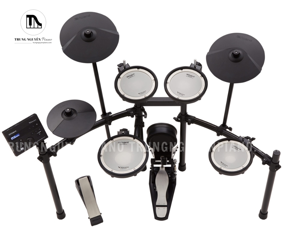 Trống Điện ROLAND TD07KV mang đến trải nghiệm chơi chuyên nghiệp trong một thiết kế nhỏ gọn