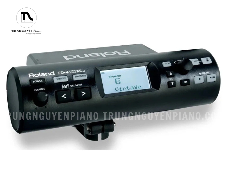 Trống Điện ROLAND TD4K 8 Trống Điện ROLAND TD4K trang bị module TD với 125 âm thanh nhạc cụ và 25 bộ trống cài sẵn