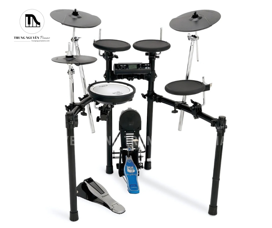 Trống Điện ROLAND TD4K được xây dựng trên bộ khung MDS-4 nhỏ gọn nhưng cực kỳ vững chãi